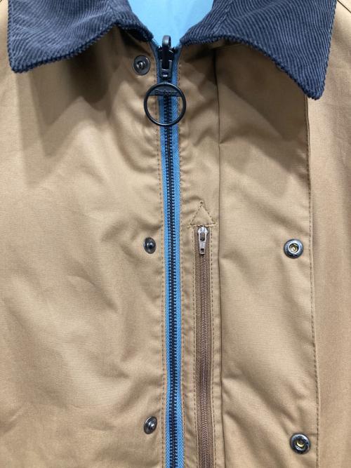 Barbour（バブアー）Barbour (バブアー) Adam et Rope (アダム エ ロペ) REVERSIBLE TRANSPORT/リバーシブルトランスポートジャケット スカイブルー×ブラウン サイズ:40の古着・服飾アイテム
