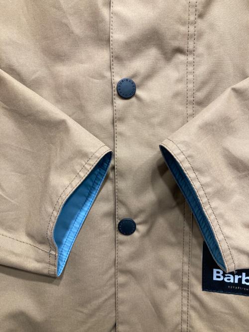 Barbour（バブアー）Barbour (バブアー) Adam et Rope (アダム エ ロペ) REVERSIBLE TRANSPORT/リバーシブルトランスポートジャケット スカイブルー×ブラウン サイズ:40の古着・服飾アイテム