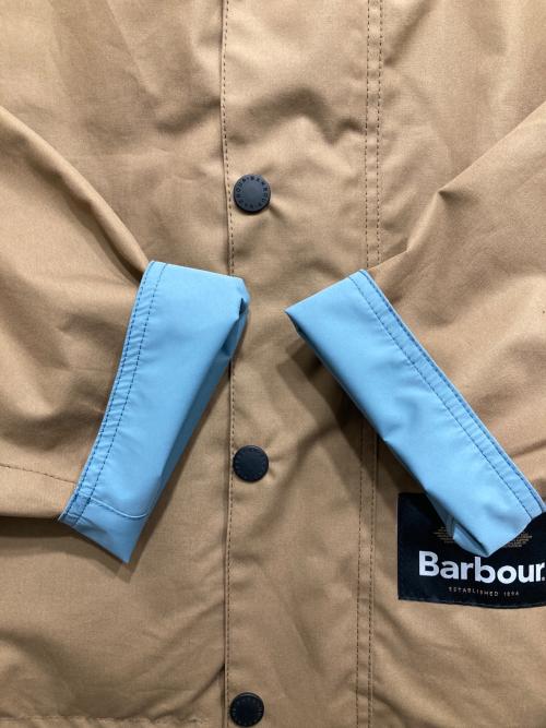 Barbour（バブアー）Barbour (バブアー) Adam et Rope (アダム エ ロペ) REVERSIBLE TRANSPORT/リバーシブルトランスポートジャケット スカイブルー×ブラウン サイズ:40の古着・服飾アイテム
