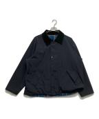 Barbour×Adam et Ropeバブアー×アダム エ ロペ）の古着「REVERSIBLE TRANSPORT/リバーシブルトランスポートジャケット」｜ブラック