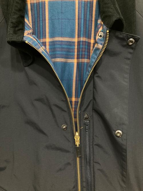 Barbour（バブアー）Barbour (バブアー) Adam et Rope (アダム エ ロペ) REVERSIBLE TRANSPORT/リバーシブルトランスポートジャケット ブラック サイズ:42の古着・服飾アイテム