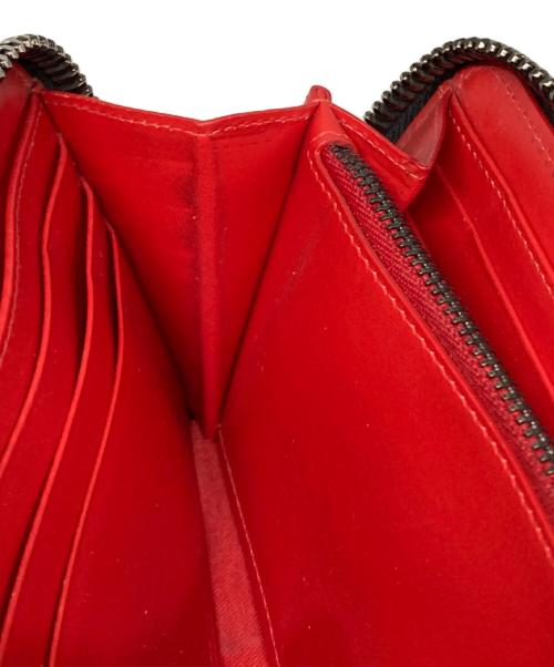 Christian Louboutin（クリスチャン・ルブタン）Christian Louboutin (クリスチャン・ルブタン) Panettone Wallet/ラウンドファスナースタッズ長財布 ブラックの古着・服飾アイテム
