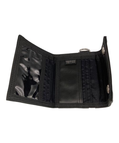PORTER（ポーター）PORTER (ポーター) POCKET CORD WALLET/3つ折り財布 ブラックの古着・服飾アイテム