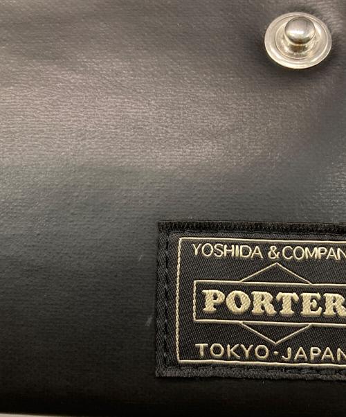 PORTER（ポーター）PORTER (ポーター) POCKET CORD WALLET/3つ折り財布 ブラックの古着・服飾アイテム