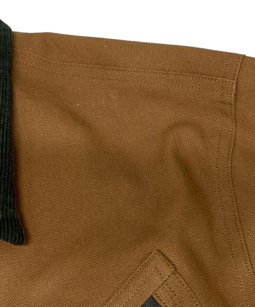 SUGAR CANE（シュガーケーン）SUGAR CANE (シュガーケーン) CANVAS PADDED WORK JACKET /裏地キルティングダックジャケット ブラウン サイズ:XLの古着・服飾アイテム