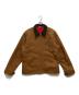 SUGAR CANE（シュガーケーン）の古着「CANVAS PADDED WORK JACKET /裏地キルティングダックジャケット」｜ブラウン
