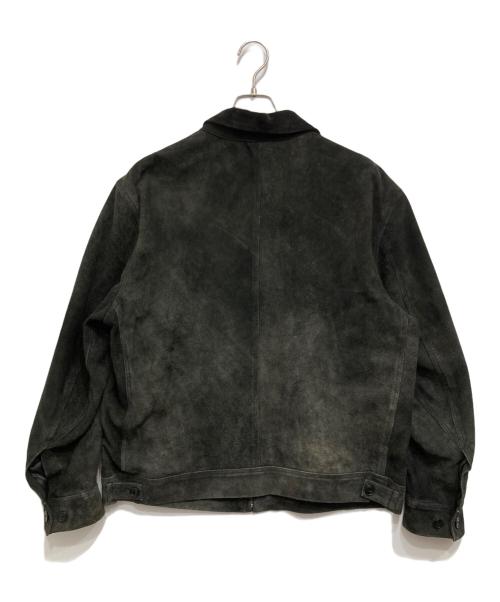 seven by seven（セブンバイセブン）SEVEN BY SEVEN (セブンバイセブン) BEAUTY&YOUTH (ビューティーアンドユース) 91―B TYPE LEATHER BLOUSON ブラック サイズ:Lの古着・服飾アイテム