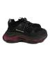 中古・古着 BALENCIAGA (バレンシアガ) Triple S Clear Sole/ローカットスニーカー ブラック×ピンク サイズ:42：20000円