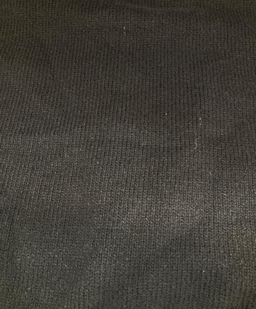 OFFWHITE（オフホワイト）OFFWHITE (オフホワイト) DIAGONAL ARROW アシンメトリーニット・セーター ブラック サイズ:Lの古着・服飾アイテム