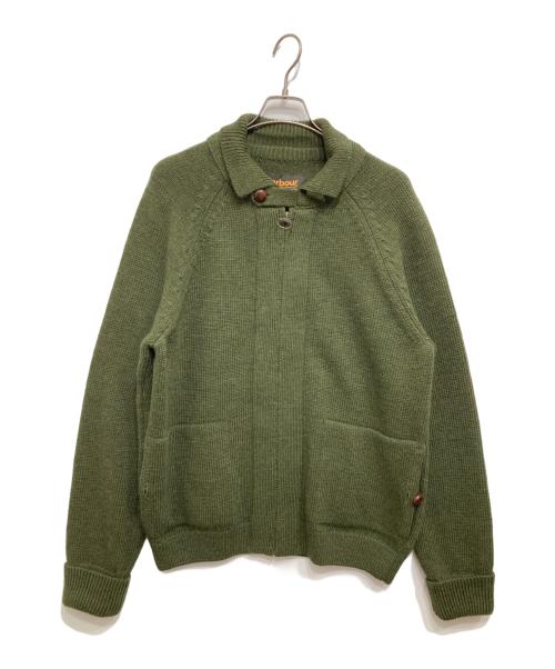 Barbour（バブアー）Barbour (バブアー) TO KI TO (トキト) Paxman Zip Up Jumper/ジップアップニット グリーン サイズ:XL 未使用品の古着・服飾アイテム