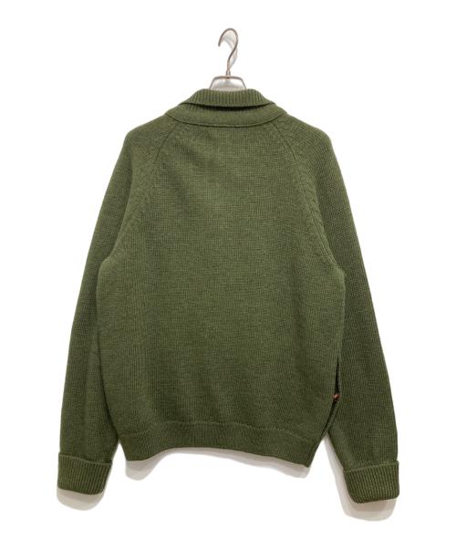Barbour（バブアー）Barbour (バブアー) TO KI TO (トキト) Paxman Zip Up Jumper/ジップアップニット グリーン サイズ:XL 未使用品の古着・服飾アイテム