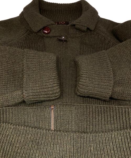 Barbour（バブアー）Barbour (バブアー) TO KI TO (トキト) Paxman Zip Up Jumper/ジップアップニット グリーン サイズ:XL 未使用品の古着・服飾アイテム