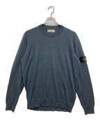 STONE ISLANDストーンアイランド）の古着「クルーネックニット」｜グレー