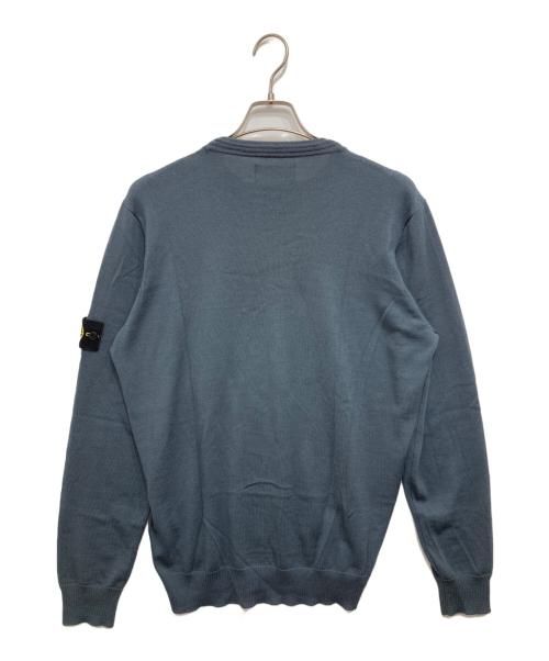 STONE ISLAND（ストーンアイランド）STONE ISLAND (ストーンアイランド) クルーネックニット グレー サイズ:Lの古着・服飾アイテム