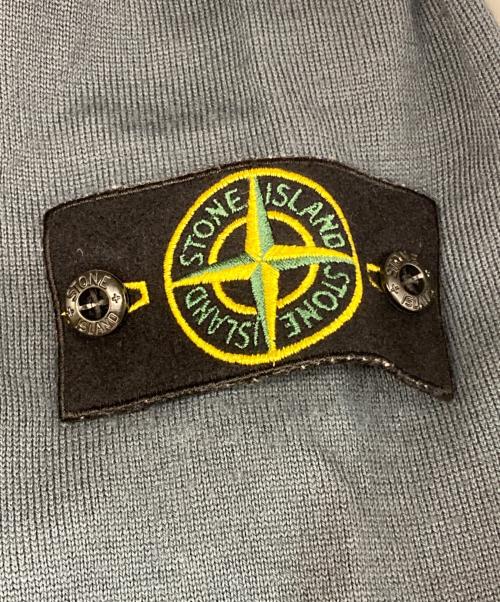 STONE ISLAND（ストーンアイランド）STONE ISLAND (ストーンアイランド) クルーネックニット グレー サイズ:Lの古着・服飾アイテム