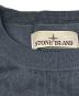 中古・古着 STONE ISLAND (ストーンアイランド) クルーネックニット グレー サイズ:L：30000円