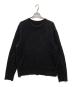 BALENCIAGA（バレンシアガ）の古着「ロゴジャガードウールニット」｜ブラック