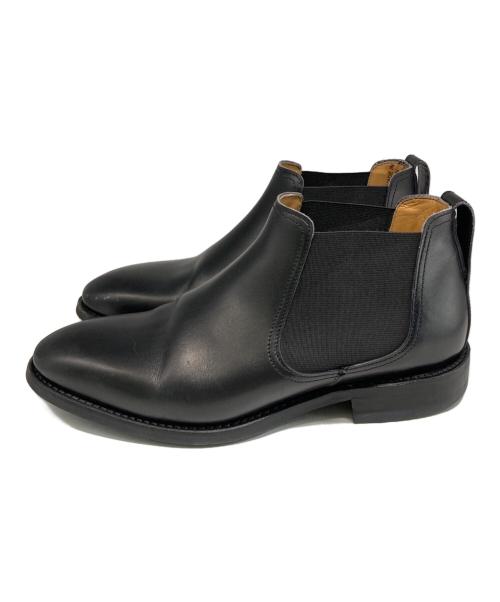 berwick（バーウィック）berwick (バーウィック) 548LADA/サイドゴアショートブーツ ブラック サイズ:24cmの古着・服飾アイテム