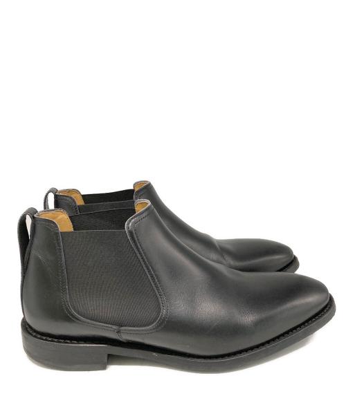 berwick（バーウィック）berwick (バーウィック) 548LADA/サイドゴアショートブーツ ブラック サイズ:24cmの古着・服飾アイテム