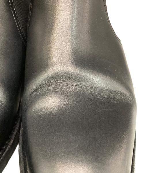 berwick（バーウィック）berwick (バーウィック) 548LADA/サイドゴアショートブーツ ブラック サイズ:24cmの古着・服飾アイテム