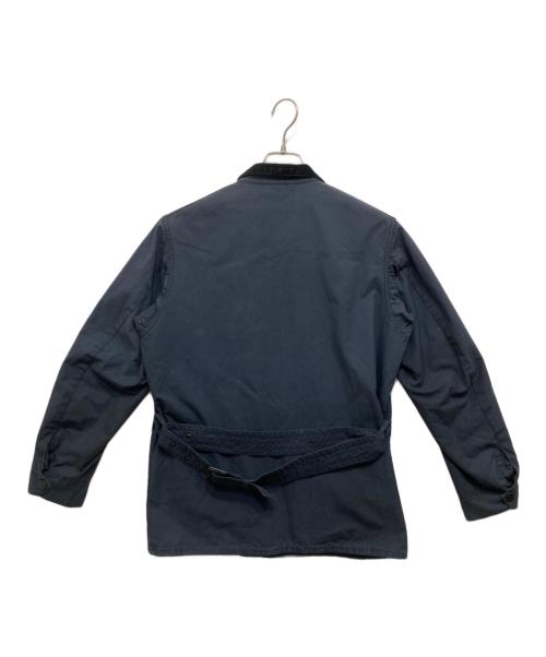 Barbour（バブアー）Barbour (バブアー) SL INTERNATIONAL DOT/オイルド モーターサイクル ジャケット ネイビー×ブラック サイズ:36の古着・服飾アイテム