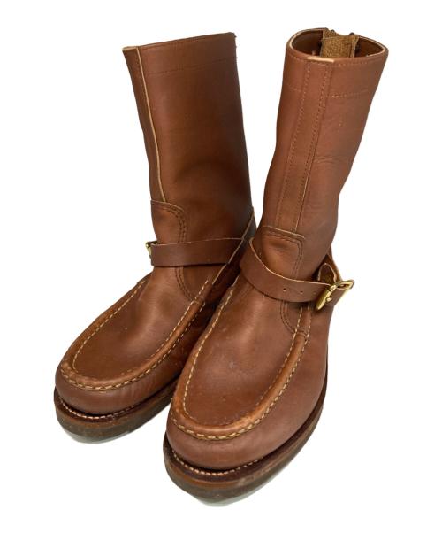 RUSSELL MOCCASIN（ラッセルモカシン）RUSSELL MOCCASIN (ラッセルモカシン) ZEPHYR/ゼファーロングブーツ ブラウン サイズ:８の古着・服飾アイテム