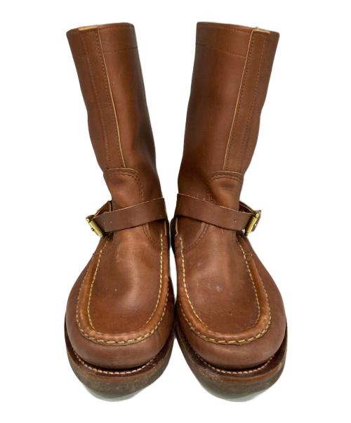 RUSSELL MOCCASIN（ラッセルモカシン）RUSSELL MOCCASIN (ラッセルモカシン) ZEPHYR/ゼファーロングブーツ ブラウン サイズ:８の古着・服飾アイテム