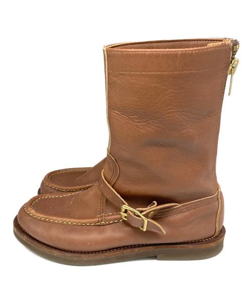 RUSSELL MOCCASIN（ラッセルモカシン）RUSSELL MOCCASIN (ラッセルモカシン) ZEPHYR/ゼファーロングブーツ ブラウン サイズ:８の古着・服飾アイテム