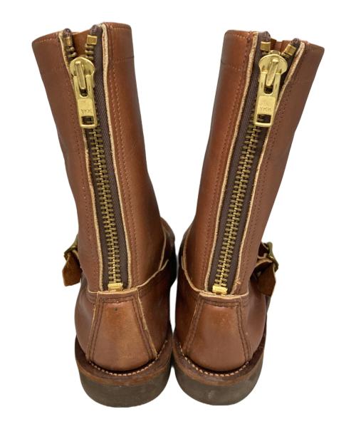 RUSSELL MOCCASIN（ラッセルモカシン）RUSSELL MOCCASIN (ラッセルモカシン) ZEPHYR/ゼファーロングブーツ ブラウン サイズ:８の古着・服飾アイテム