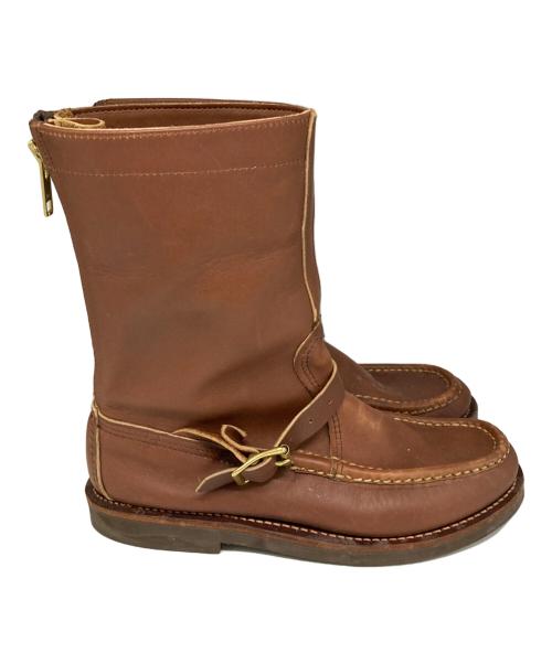 RUSSELL MOCCASIN（ラッセルモカシン）RUSSELL MOCCASIN (ラッセルモカシン) ZEPHYR/ゼファーロングブーツ ブラウン サイズ:８の古着・服飾アイテム
