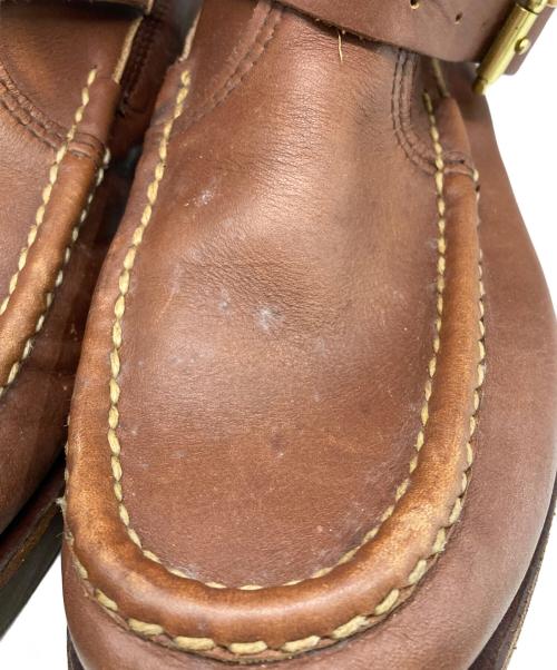 RUSSELL MOCCASIN（ラッセルモカシン）RUSSELL MOCCASIN (ラッセルモカシン) ZEPHYR/ゼファーロングブーツ ブラウン サイズ:８の古着・服飾アイテム