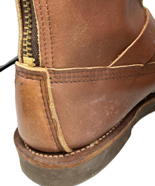RUSSELL MOCCASIN（ラッセルモカシン）RUSSELL MOCCASIN (ラッセルモカシン) ZEPHYR/ゼファーロングブーツ ブラウン サイズ:８の古着・服飾アイテム