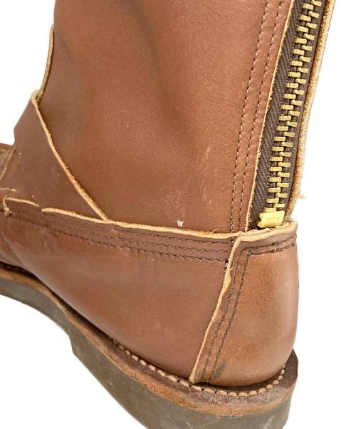 RUSSELL MOCCASIN（ラッセルモカシン）RUSSELL MOCCASIN (ラッセルモカシン) ZEPHYR/ゼファーロングブーツ ブラウン サイズ:８の古着・服飾アイテム