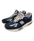 NEW BALANCEニューバランス）の古着「991VN2/ローカットスニーカー」｜ネイビー