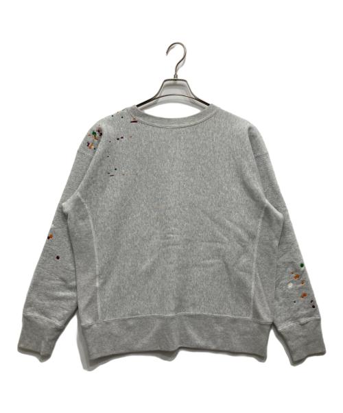 Champion（チャンピオン）Champion (チャンピオン) JOURNAL STANDARD (ジャーナルスタンダード) リバースウィーブ刺繍スプラッシュクルーネックスウェット グレー サイズ:Lの古着・服飾アイテム