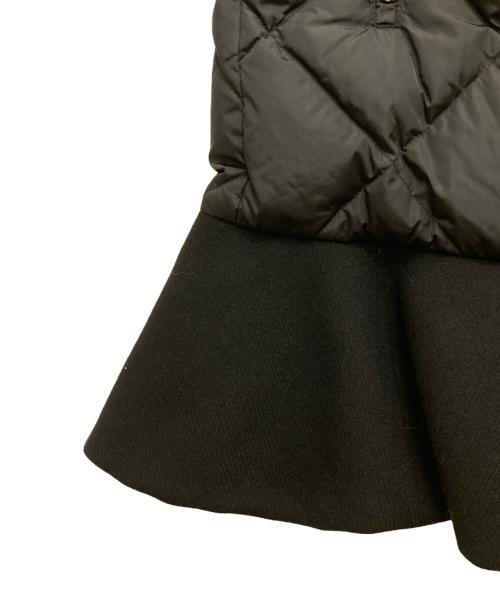 MONCLER（モンクレール）MONCLER (モンクレール) VOUGLANS/キルティングロングダウンジャケット ブラック サイズ:00の古着・服飾アイテム