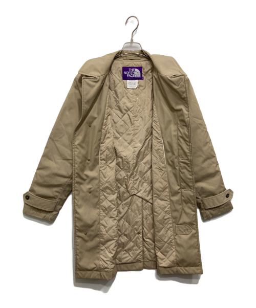 THE NORTHFACE PURPLELABEL（ザ・ノースフェイス パープルレーベル）THE NORTHFACE PURPLELABEL (ザ・ノースフェイス パープルレーベル) BEAMS別注 ステンカラーコート ベージュ サイズ:Mの古着・服飾アイテム