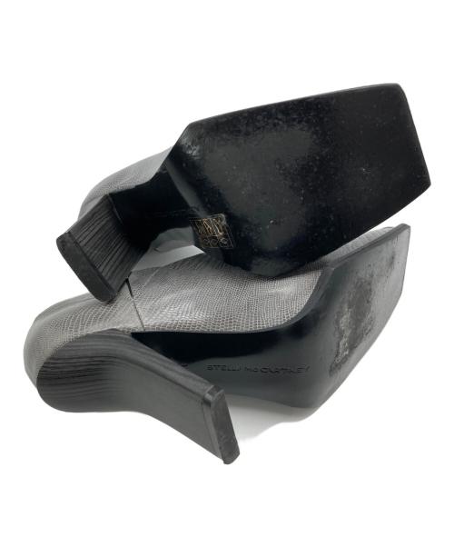 STELLA McCARTNEY（ステラマッカートニー）STELLA McCARTNEY (ステラマッカートニー) SCARPA MOCK ALLIGATOR グレー サイズ:37の古着・服飾アイテム