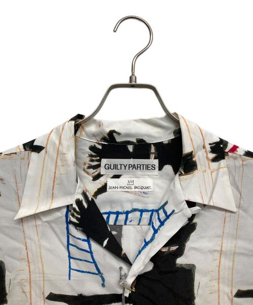 WACKO MARIA（ワコマリア）WACKO MARIA (ワコマリア) Jean-Michel Basquiat (ジャン ミシェル バスキア) HAWAIIAN SHIRT ホワイト サイズ:L 未使用品の古着・服飾アイテム