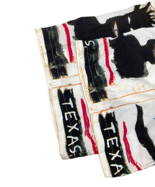 WACKO MARIA（ワコマリア）WACKO MARIA (ワコマリア) Jean-Michel Basquiat (ジャン ミシェル バスキア) HAWAIIAN SHIRT ホワイト サイズ:L 未使用品の古着・服飾アイテム