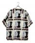 WACKO MARIA (ワコマリア) Jean-Michel Basquiat (ジャン ミシェル バスキア) HAWAIIAN SHIRT ホワイト サイズ:L 未使用品：20000円