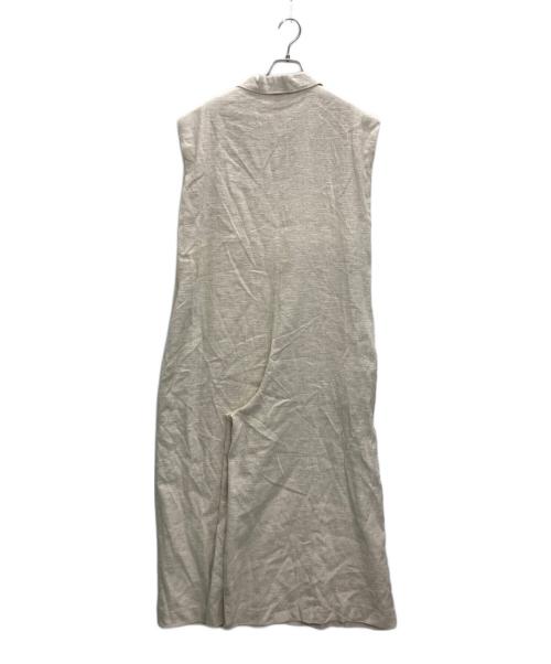 ETRE TOKYO（エトレトウキョウ）ETRE TOKYO (エトレトウキョウ) フロントファスナーボックスオールインワン ベージュ サイズ:SIZE Sの古着・服飾アイテム