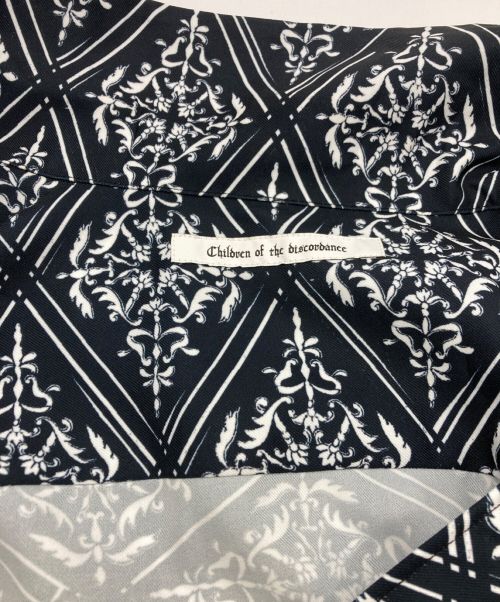 Children of the Discordance（チルドレン オブ ザ ディスコーダンス）Children of the Discordance (チルドレン オブ ザ ディスコーダンス) PERSONAL DATA PRINT SHIRT SS ネイビー サイズ:SIZE 1の古着・服飾アイテム