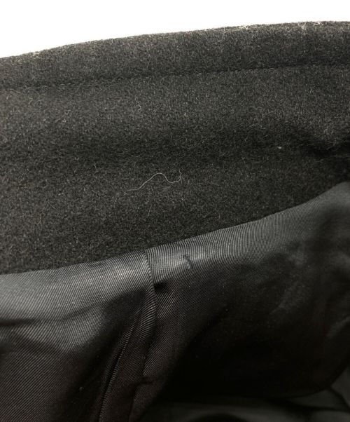 Y's（ワイズ）Y's (ワイズ) ウールスタンドカラーコート ブラック サイズ:不明の古着・服飾アイテム