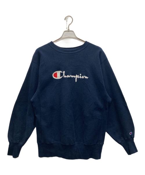 Champion REVERSE WEAVE（チャンピオン リバース ウィーブ）Champion REVERSE WEAVE (チャンピオン リバース ウィーブ) 90's　Champion REVERSE WEAVE　SWEAT  ネイビー サイズ:SIZE XL　の古着・服飾アイテム