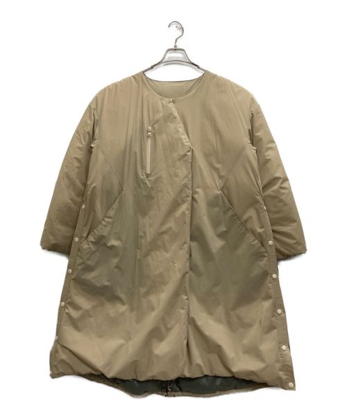 F/CE.（エフシーイー）F/CE. (エフシーイー) NANGA (ナンガ) FT LONG DOWN COAT ベージュ サイズ:Sの古着・服飾アイテム