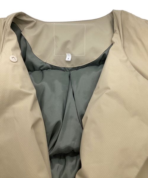 F/CE.（エフシーイー）F/CE. (エフシーイー) NANGA (ナンガ) FT LONG DOWN COAT ベージュ サイズ:Sの古着・服飾アイテム