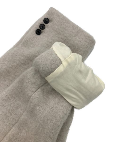 ETRE TOKYO（エトレトウキョウ）ETRE TOKYO (エトレトウキョウ) ウールシャギーチェスターコート グレー サイズ:Mの古着・服飾アイテム