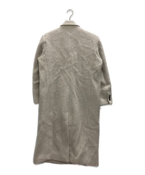 ETRE TOKYO（エトレトウキョウ）ETRE TOKYO (エトレトウキョウ) ウールシャギーチェスターコート ホワイト サイズ:Mの古着・服飾アイテム