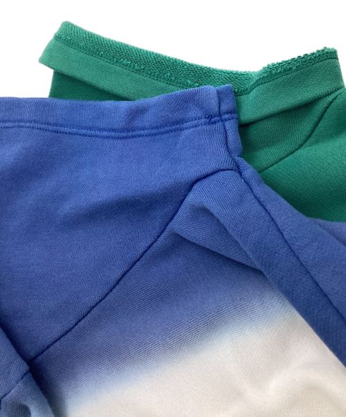 RAF SIMONS（ラフシモンズ）RAF SIMONS (ラフシモンズ) グラフィックTシャツ ブルー×グリーン サイズ:XSの古着・服飾アイテム